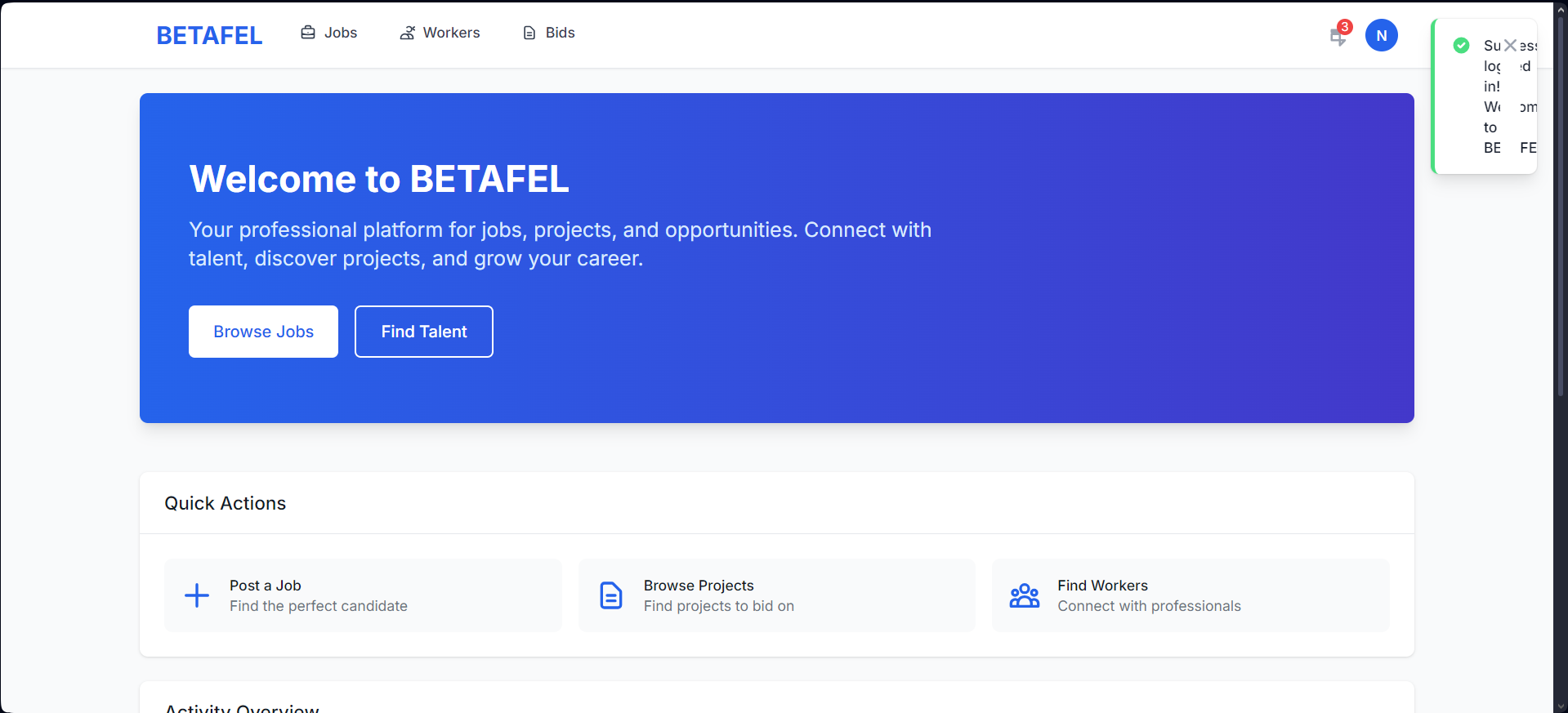 Job Platform For Ethiopia (Under construction)